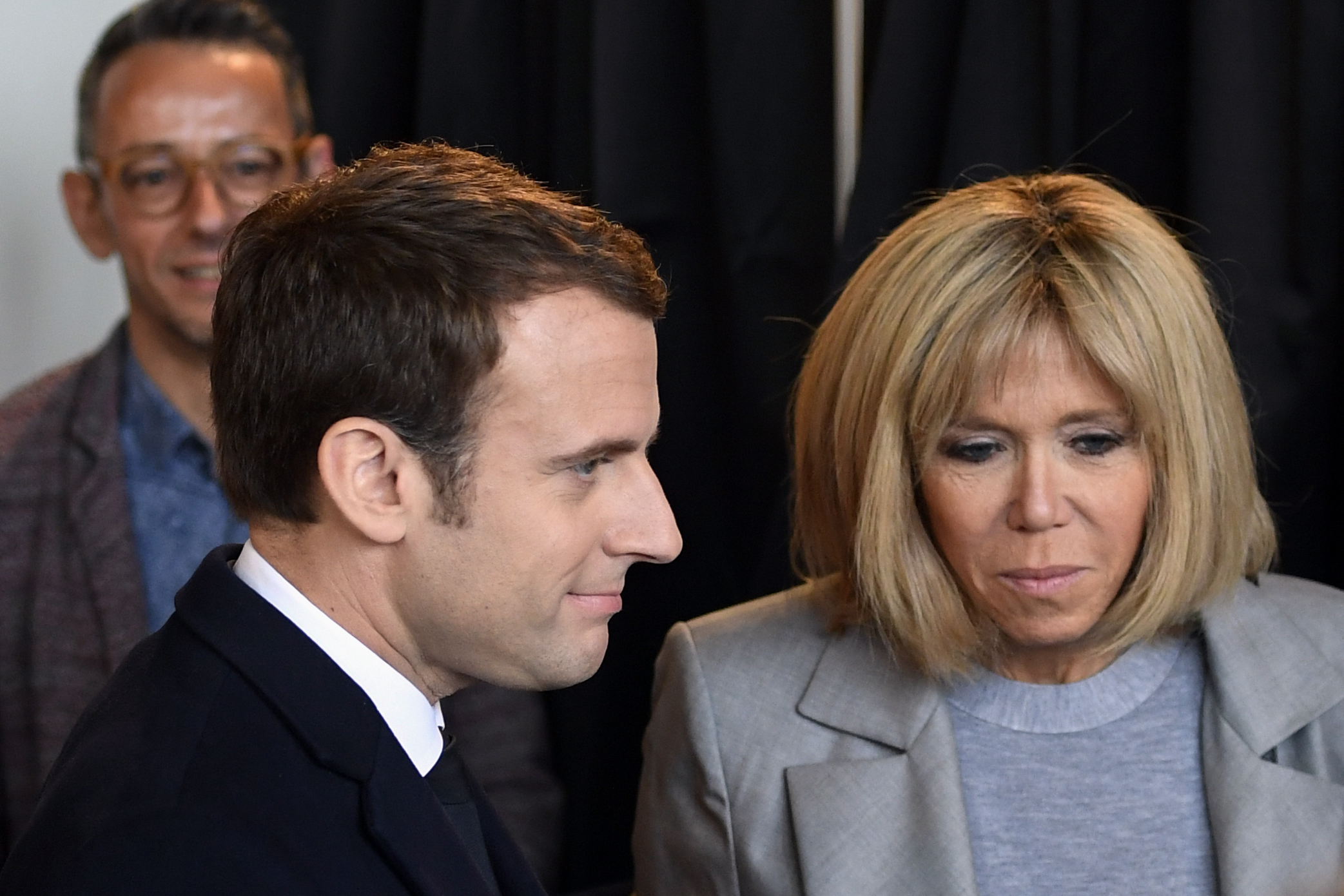 french presidential candidate his wife