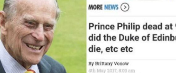 PRINCE PHILIP THE SUN