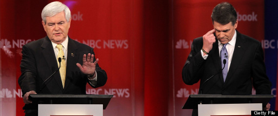 Newt Gingrich Rick Perry