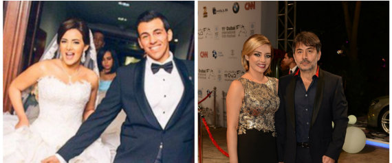 أحدثها تيم ووفاء الكيلاني.. أشهر الزيجات التي جمعت بين الممثلين والمذيعين