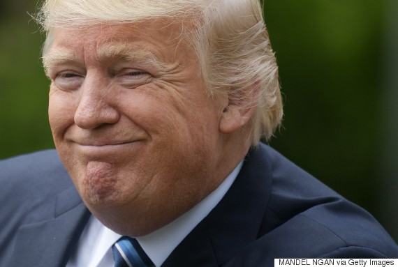 trump smile