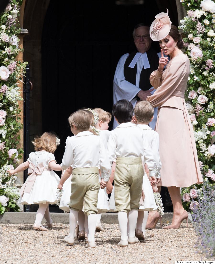 Prince George And Princess Charlotte Look Adorable At Pippa Middleton's ...