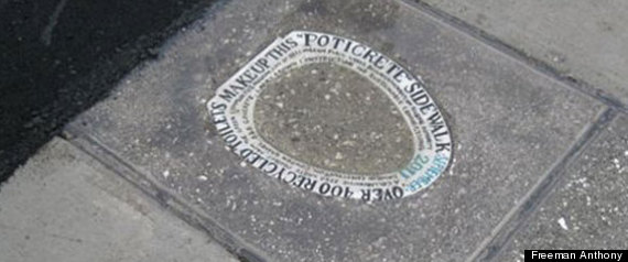 Toilets Porcelain Sidewalks