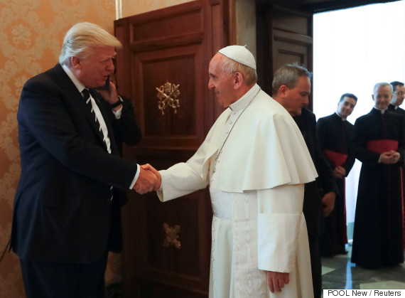 pope trump