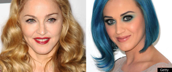 Madonna Katy Perry