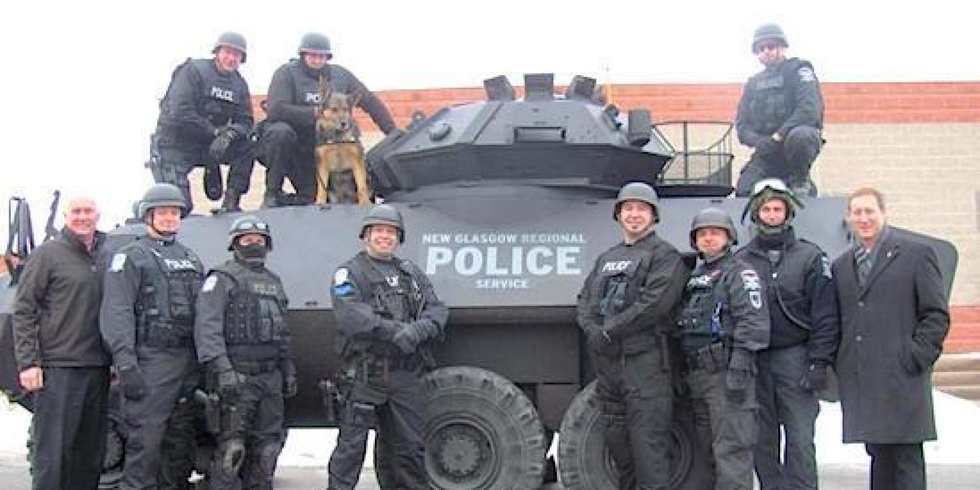 New Glasgow Regional Police Want To ReGift This LightArmoured Vehicle