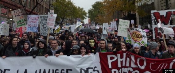 Manifestation Etudiants