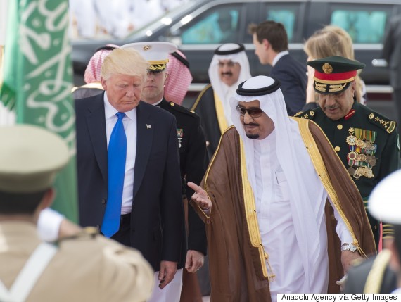 king saudi arabia trump