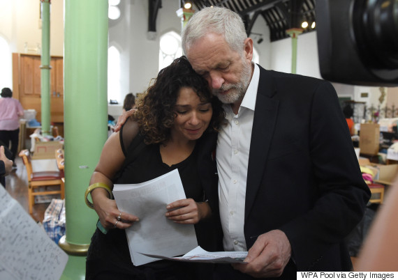 corbyn grenfell tower june 2017