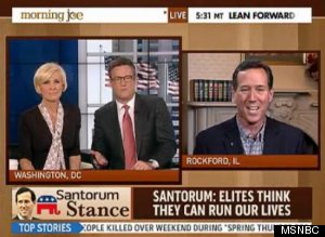 Morning Joe Rick Santorum