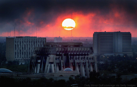 baghdad war strike 2003 march