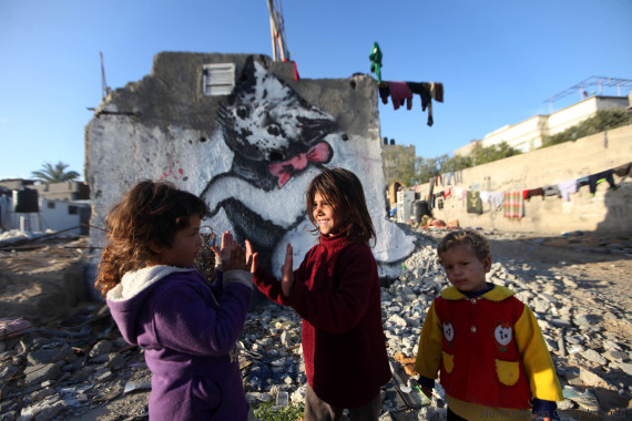 gaza banksy