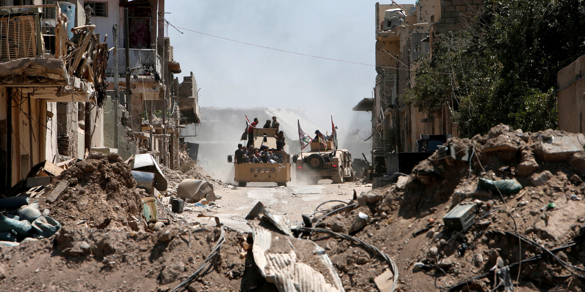 وجه مروع للمدينة.. كيف تحولت آخر حصون  داعش  في الموصل؟