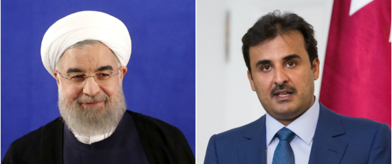 مخاوف من ارتداد حصار قطر بنتائج عكسية مع مدِّ الرئيس الإيراني روحاني يدَه للدوحة بالصداقة