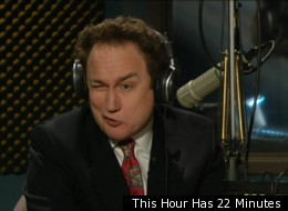 WATCH: Pierre Poutine Robocalls Rex Murphy On 22 Minutes