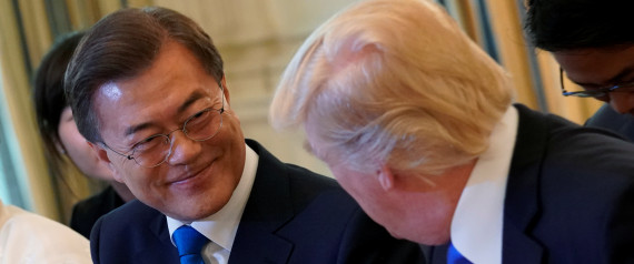 MOON JAE IN TRUMP