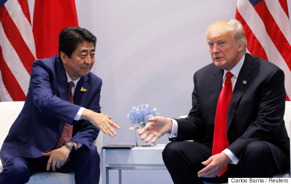 trump shinzo