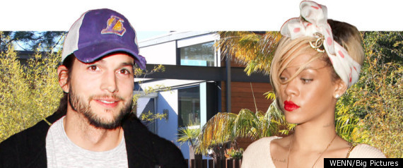 Rihanna Ashton Kutcher