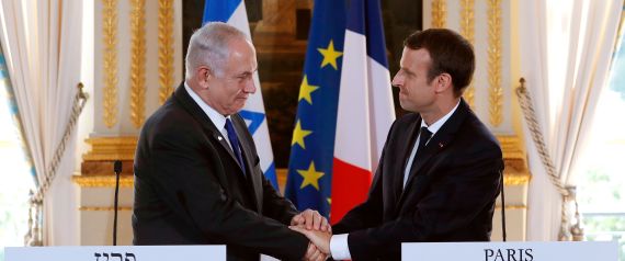 MACRON AND NETANYAHU