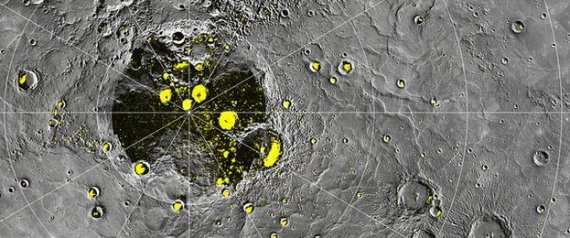 Water On Mercury Images From Nasa S Messenger Probe Shows Ice At