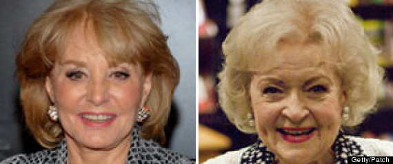 Barbara Walters Betty White