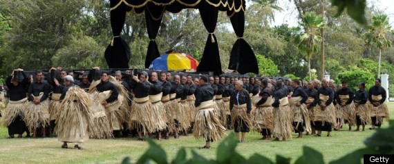 Tonga George Tupou V Buried