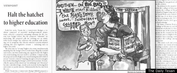 Trayvon Martin Racist Cartoon
