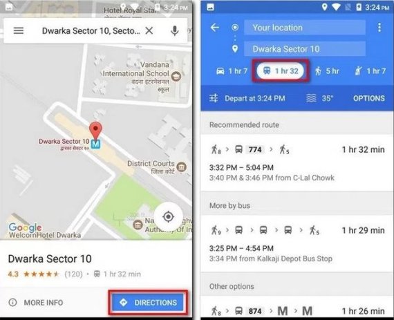 تحديد مكان ركْن السيارة.. ورحلاتك السابقة.. حيل بسيطة لاستخدامٍ أفضل لـ Google Maps O-S-570