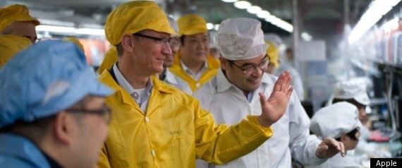 Tim Cook Foxconn Factory