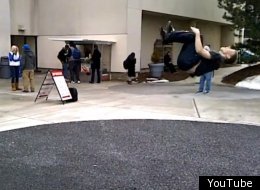Backflipping Teen Backflipping Teen