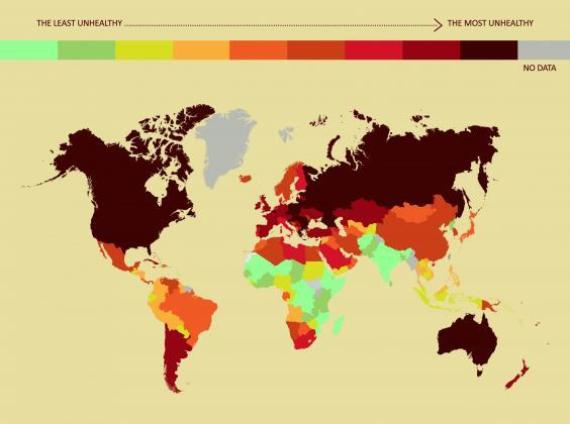 world map