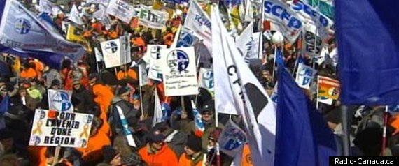 Manifestation Rio Tinto Alcan