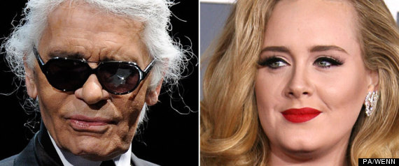 Karl Lagerfeld Adele