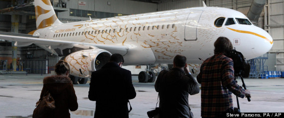 British Airways Dove Plane
