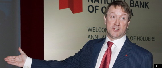 Canada Bank Ceos Earnings 2011 Louis Vachon Nation