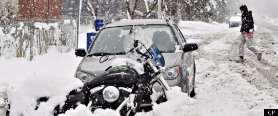 Edmonton Tempete Neige