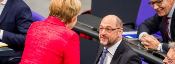 schulz merkel