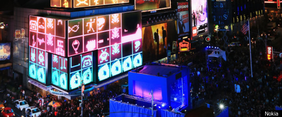 Nicki Minaj Nokia Times Square