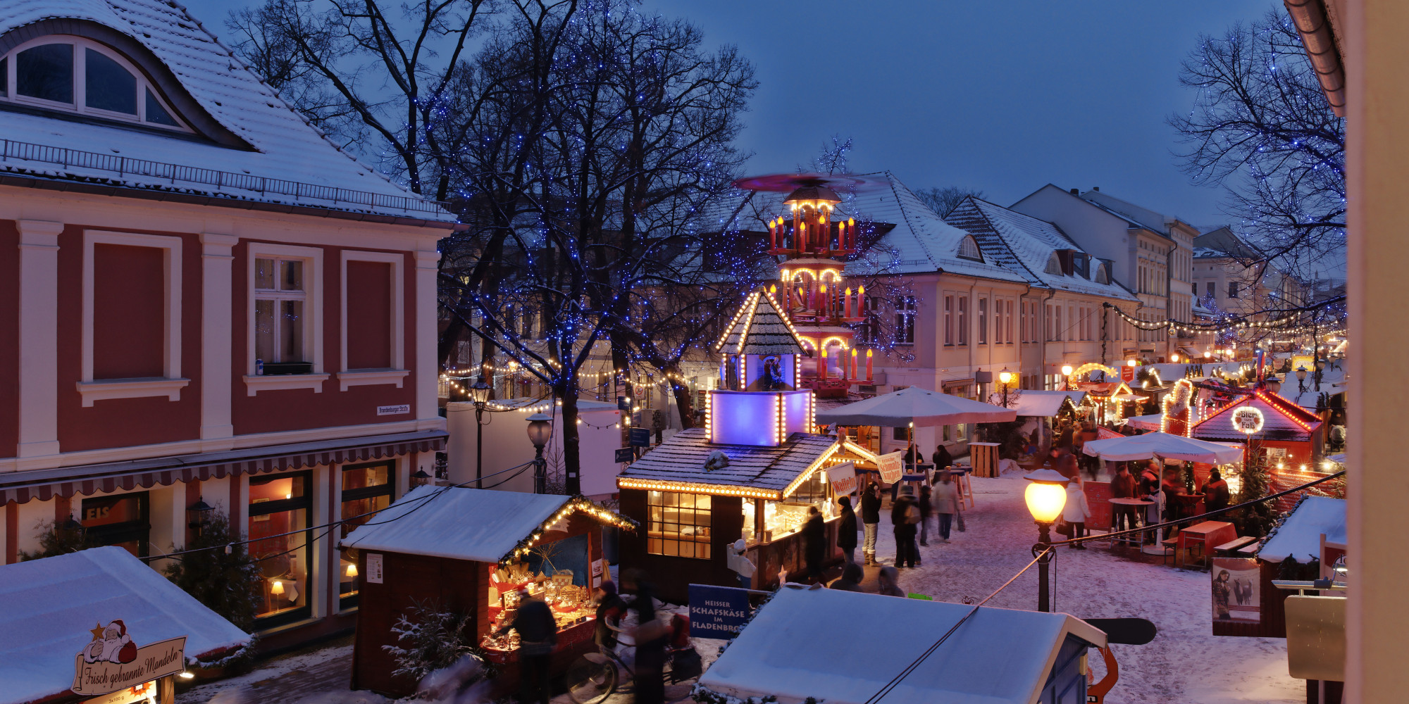 Verdächtiger Gegenstand Weihnachtsmarkt in Potsdam evakuiert