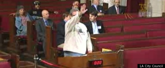 Heil Hitler La City Council