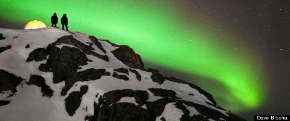 Great Slave Lake Aurora