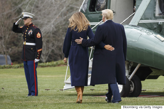 president trump and the first lady