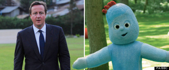 David Cameron Iggle Piggle