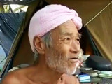 Masafumi Nagasaki lives alone on remote island.