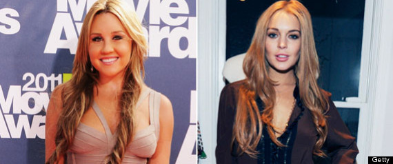 Amanda Bynes Lindsay Lohan
