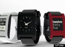 Kickstarterpebbleiphonewatch