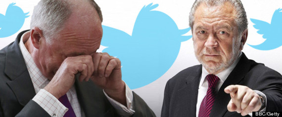 Alan Sugar Ken Twitter Row