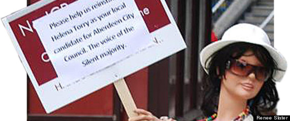Helena Torry Mannequin Doll Politics Poll