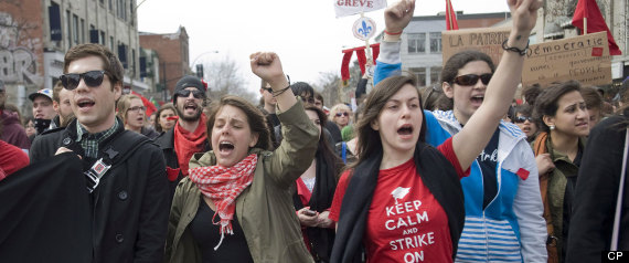 Montreal Student Protest