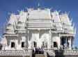 Glimmery Buddhist Temple Built With Sacred Images Of Superman, Neo From The Matrix